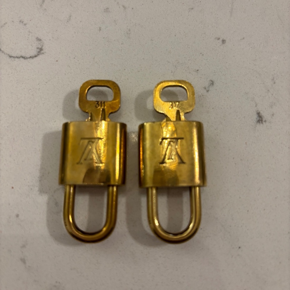 Louis Vuitton Padlock Lock and Key#311 and #317